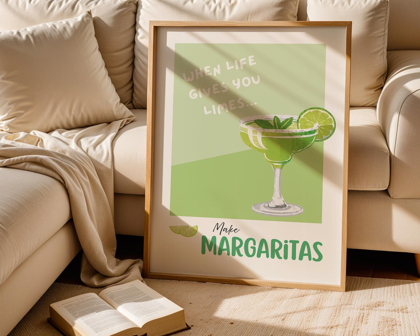 Margarita Cocktail Print