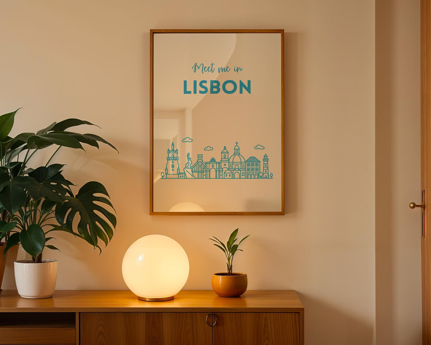 Minimalist City Skyline Prints