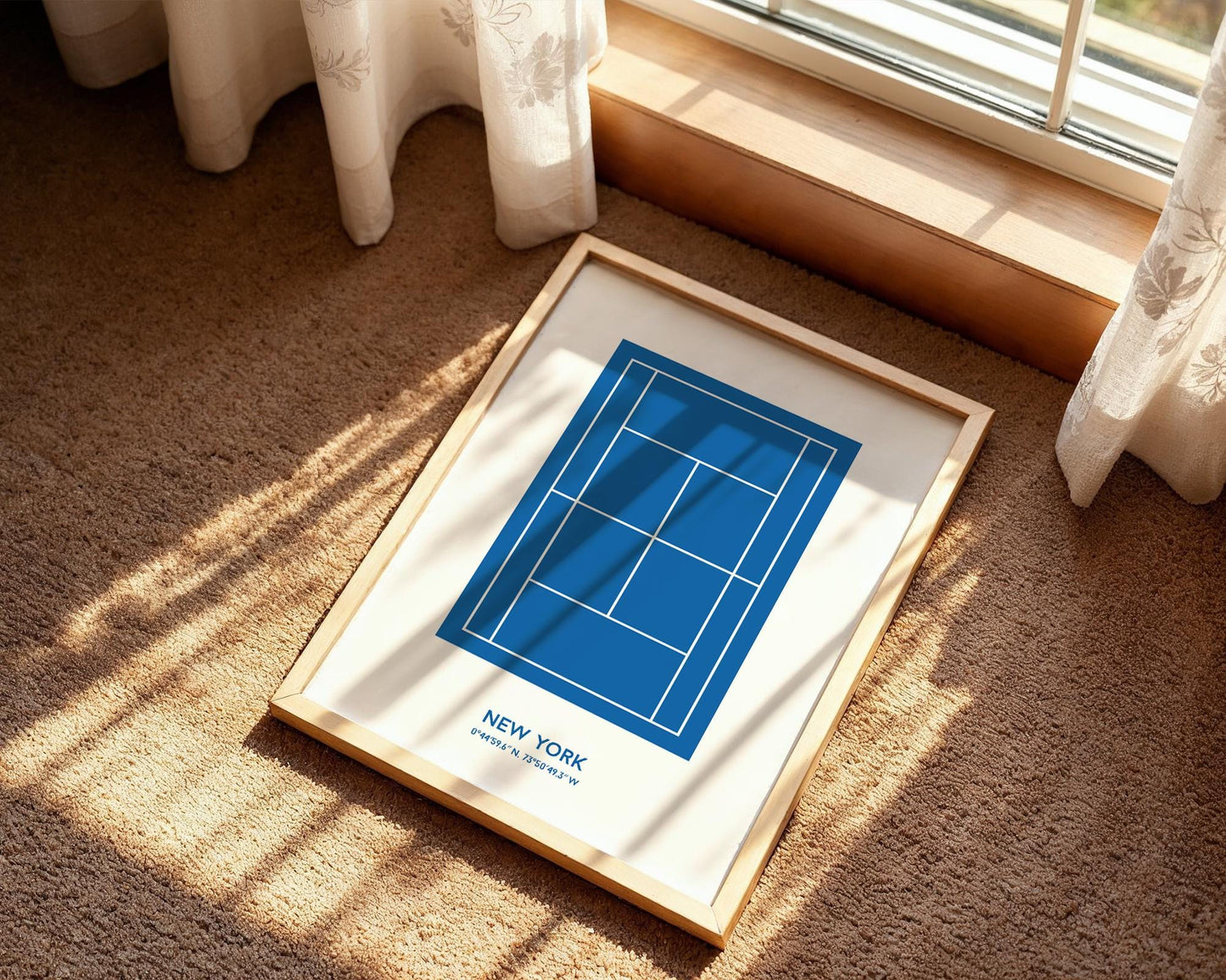US Open Tennis Print for Tennis Fan - US Open posters, US Open print, us open art prints, us open tennis poster, tennis print, tennis poster, tennis tournament