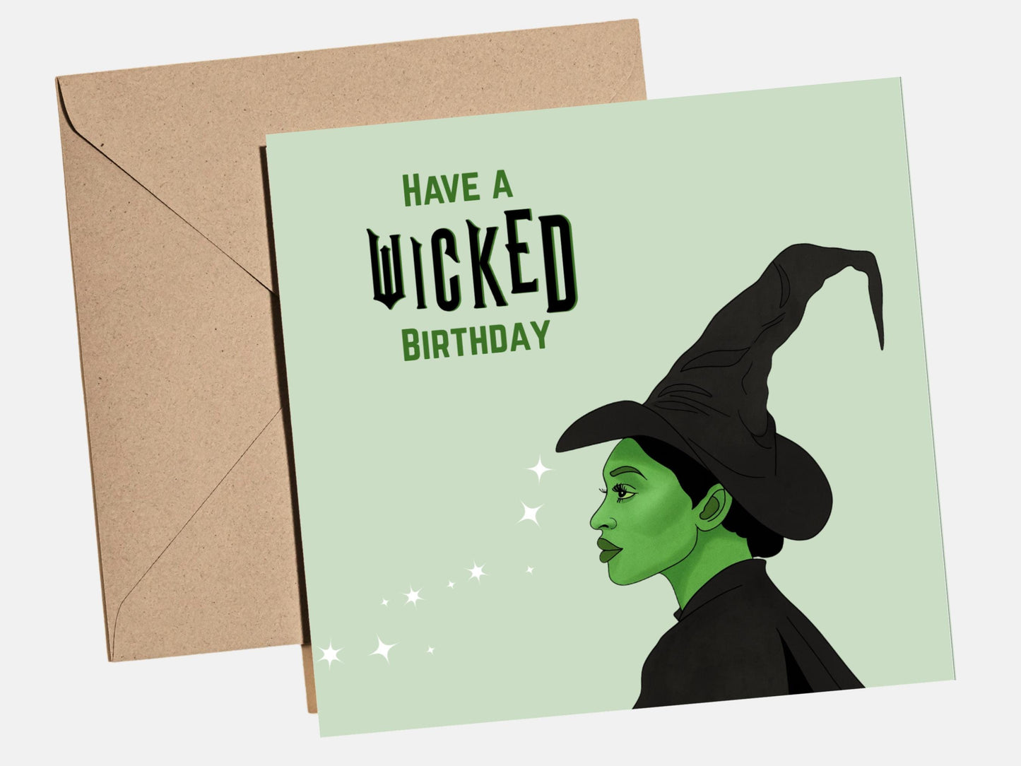 Wicked Birthday Card ‚Äì Funny Witch Birthday Card for Wicked Fans