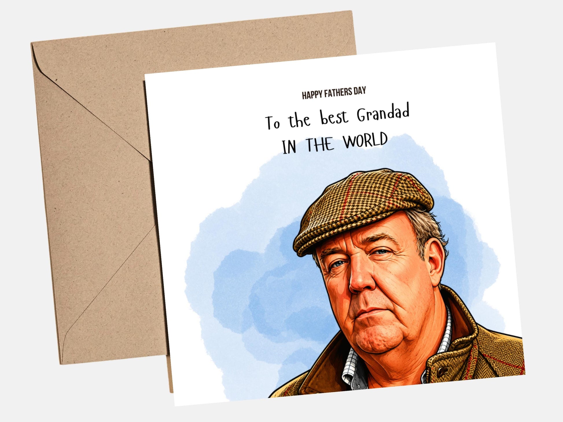 Funny Father's Day Card for Grandad - The Best Grandad In The World | Countryside Humour Card