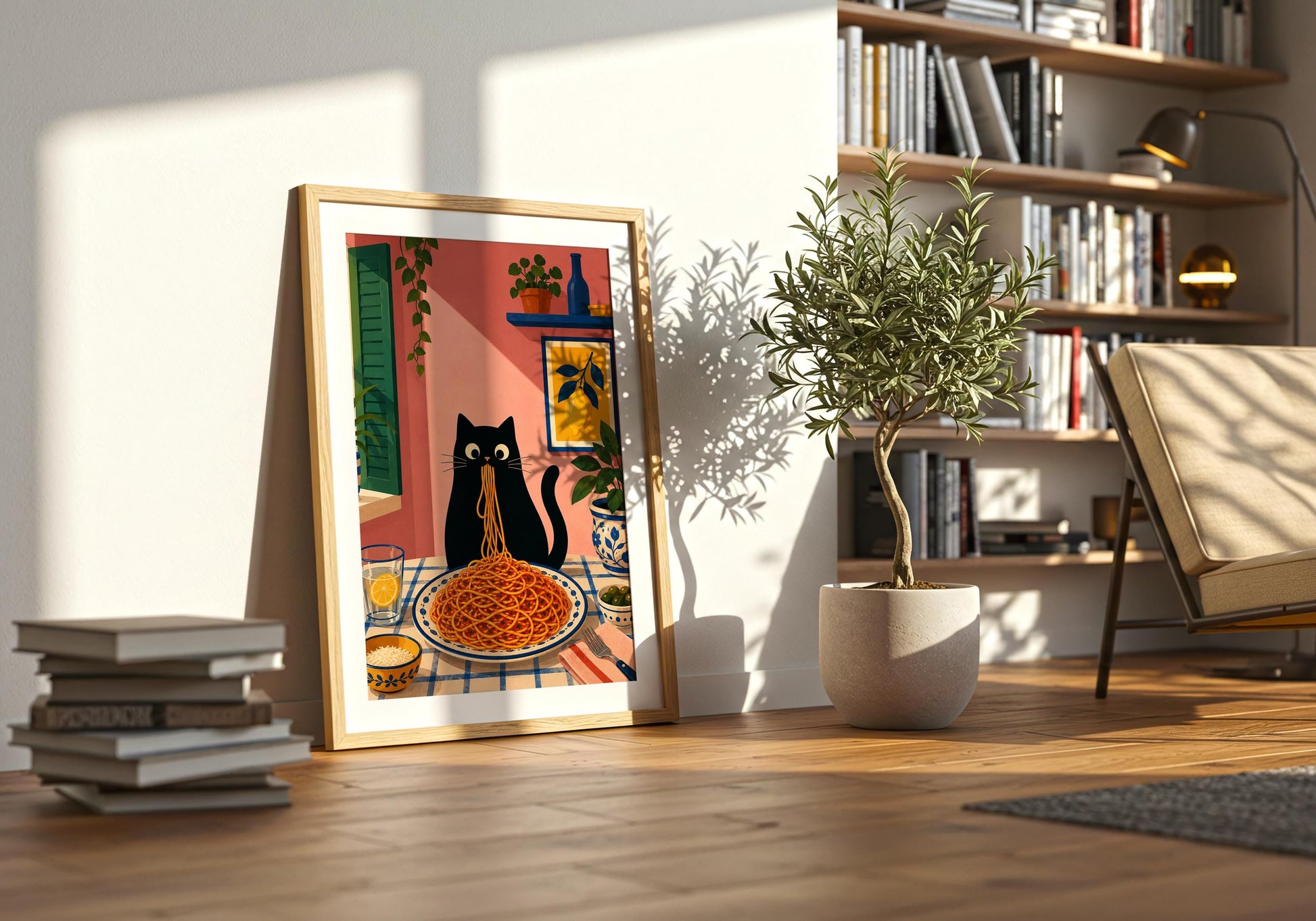 Foodie wall art perfect for kitchens, dining rooms and breakfast nooks.