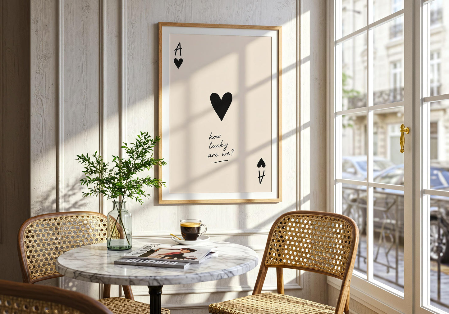 Love quote print for newlywed home decor.