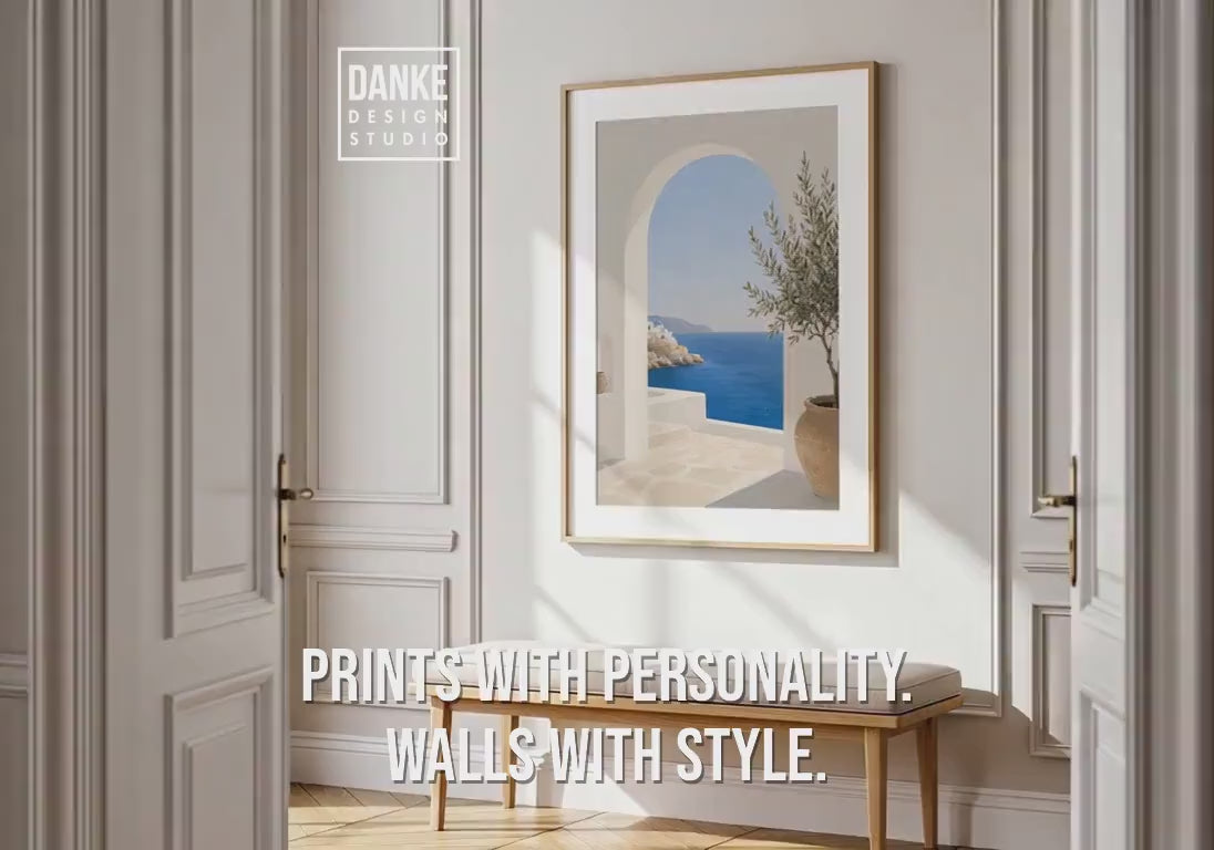 Mid Century New York Print - Retro NYC Poster - 60s Travel Wall Art - Manhattan Skyline Decor - Colourful Apartment Art - NYC Gift